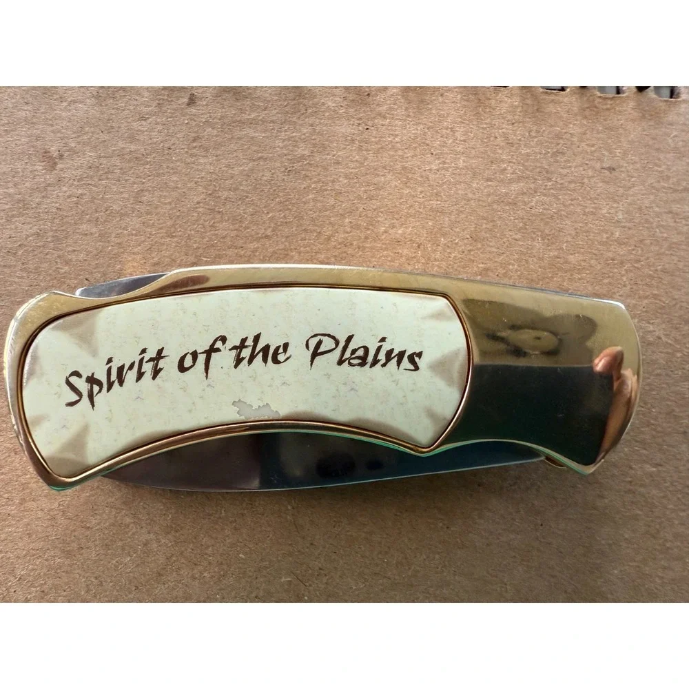 Spirit of the plain collectors knife 4 inches